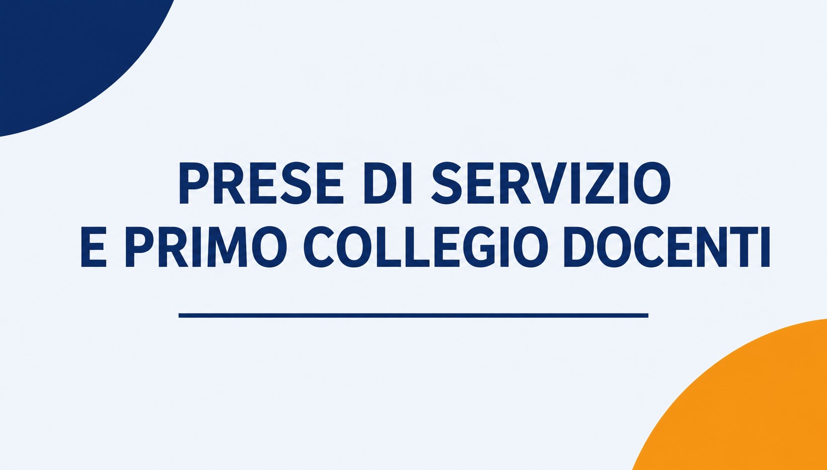 Impegni Docenti & ATA per il 1/9/2026
